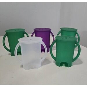 Squeeze Proof Flipping Holder for Food Pouches & Juice Boxes‎ Set of 5